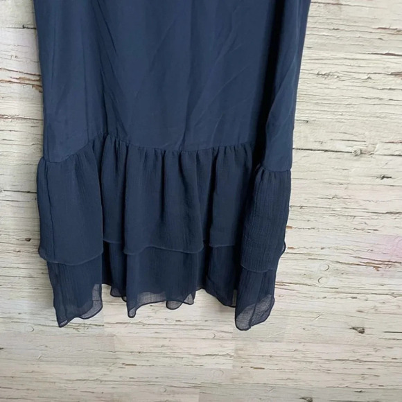 The man repeller x PJK blue ruffle mini dress size xs - Picture 8 of 11